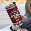 Custom Name America 250 Years of Freedom 1776–2026 Anniversary Fat Tumbler CH07 910552