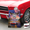 Celebrate 100 Years of Road Route 66 and America 250th Anniversary Custom Car Photo Metal Sign TH10 898719