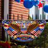 Custom Family Name America 250th Anniversary Non-Pleated Fan Flag HA75 921072