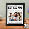 Custom Photo Best Mom Ever  To The Heart Of Our Homes Picture Frame Mother's Day Gift HA75 920680