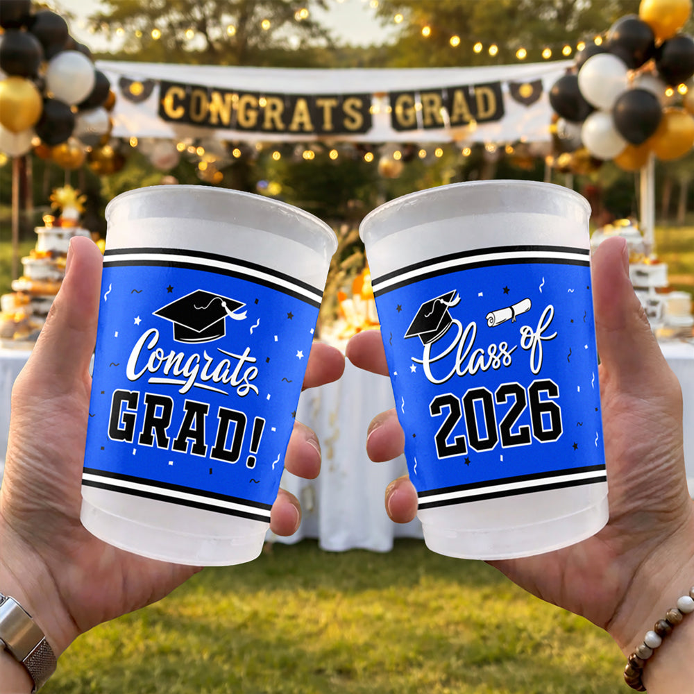 Congrats Grad! Party Cups For Graduation's Day TH10 169683