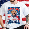 Custom Photo Dog Bless America White Shirt For Dog Lover TH10 898577