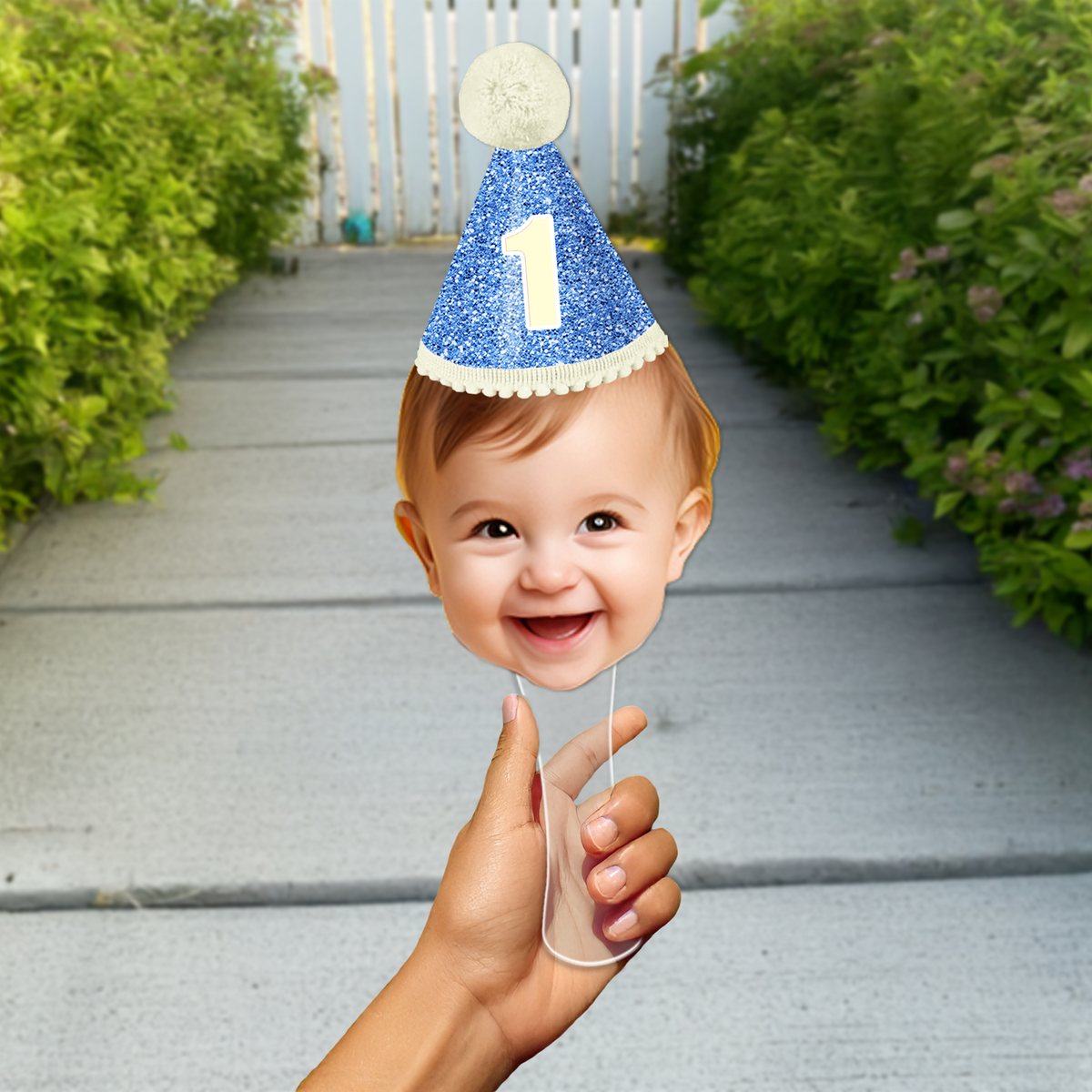 Custom Face Photo Fans Personalised Birthday Gift Party Decor HA75 892054