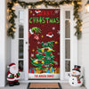 Custom Family Name Merry Grinchmas Door Cover CH07 899968