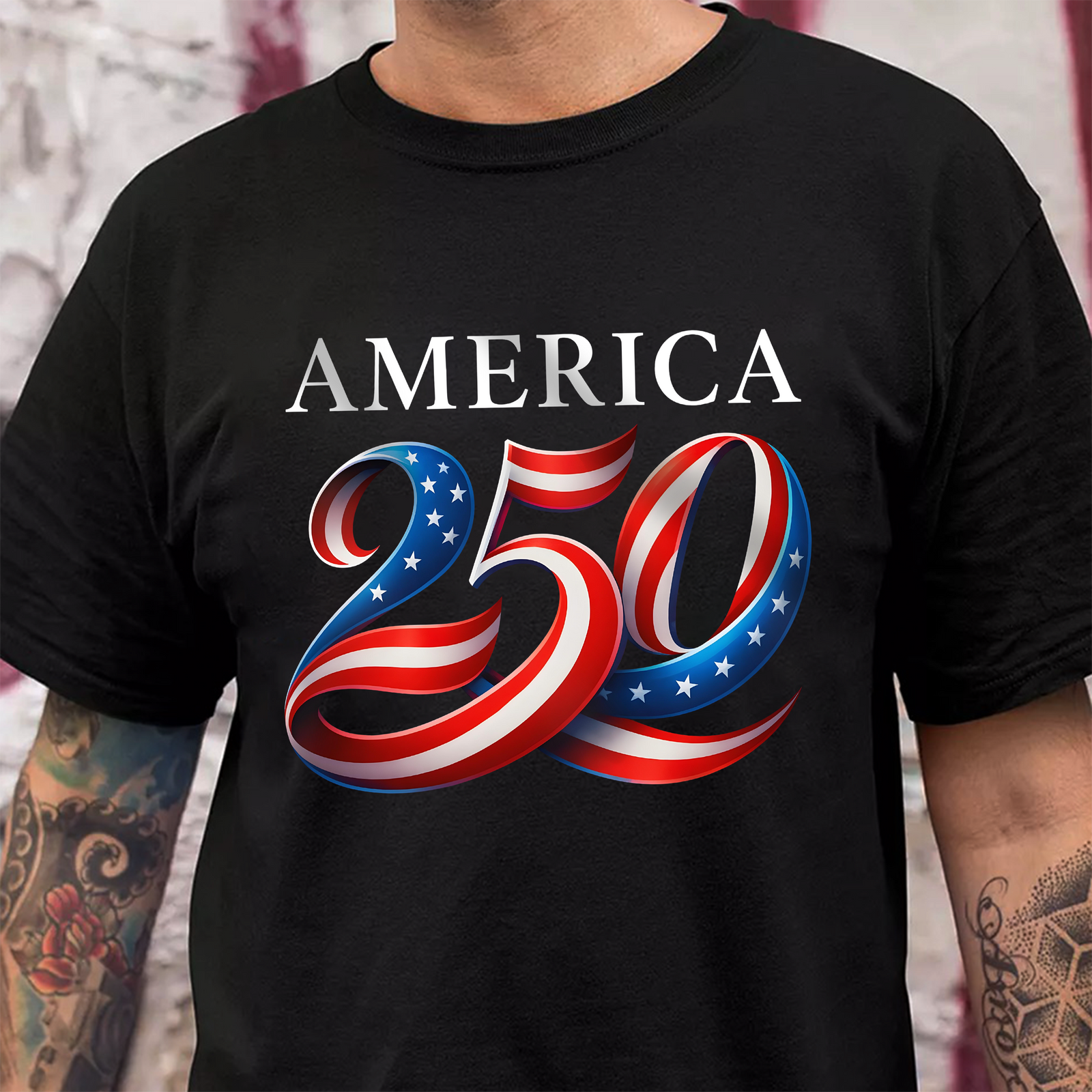 America 250th Anniversary Dark Shirt Patriotic Gift CH07 911062