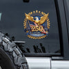 USA 250th Anniversary Emblem Patriotic Eagles Flag Car Window Decal Sticker LM32 899069