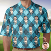 Custom Face Personalized Golf Polo Shirt Gift For Golfer, Golf Lovers HA75 898562