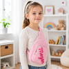 Custom Name Mini Sling Bag Soft Corduroy Toddler Purse Gift for Boys & Girls CH07 911860