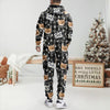 Personalized Dog Cat Face Dad Mom Christmas Onesie Pajamas For Pet Lovers HO82 904066