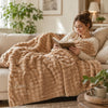 Personalized Embroidered Name Plush Throw Blanket, Gift for Her, Housewarming Gift LM32 670619