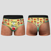 Custom Funny Face I Licked It So It's Mine Men's Boxer Briefs - Novelty Gift For Boyfriend, Husband LM32 669553
