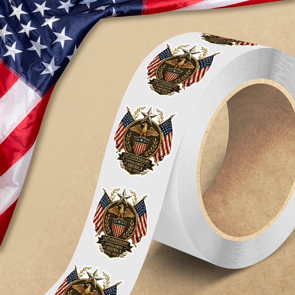 250th Anniversary United States Of America Roll Sticker HA75 920352