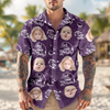 Custom Photo Reel Cool Dad - Personalized Photo Hawaii Shirt CH07 895756