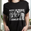 Rest In Peace For Charlie Kirk Memorial Dark Shirt HO82 65732
