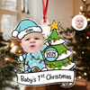 Custom Photo Baby's First Christmas Personalized Acrylic Ornament New Born Gift HA75 892860