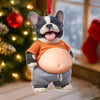 Custom Photo Squishy Acrylic Ornament – Personalized Birthday Gifts For Dog Cat Lovers, Dog Dad And Mom, Cat Owners - Professional Comedian In Fur HO82 903348