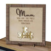 Personalized Name You Are The Piece That Holds Us Together 2-Layered Wooden Plaque Gift For Mother's Day HO82 901674