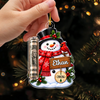 Personalized Christmas Acrylic Money Holder, Christmas Tree Keepsake CH07 180820