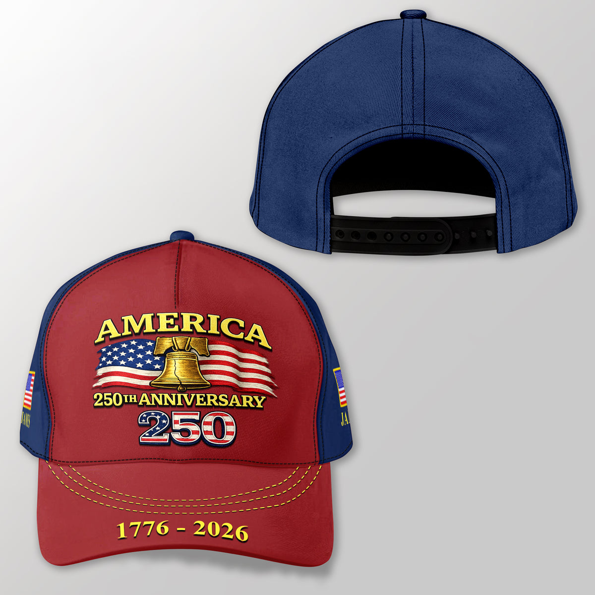 Custom Name America 250th Anniversary Classic Cap TH10 169699