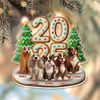 Custom Acrylic Ornament - Personalized Christmas Gifts For Dog Lovers HO82 900458