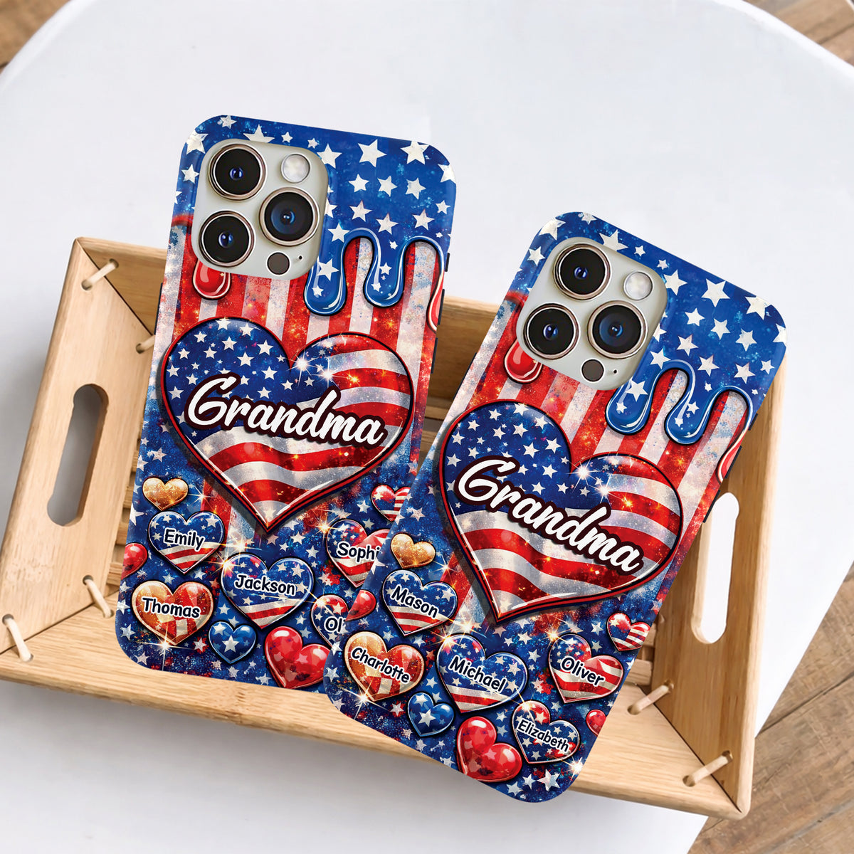 Personalized Name A Grandmother’s Heart Holds Forever Love Phone Case HA75 920804