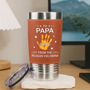 Personalized To Dad From The Reasons You Family Tumbler Gift For Dad HO82 894116
