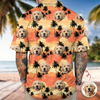 Custom Dog Face Hawaiian Shirt For Summer Holiday Dog Dad Gift CH07 911378