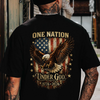 One Nation Under God 250 Years American Flag 250th Anniversary Patriotic Back Shirt HA75 920932