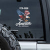 1776 - 2026 America 250th Anniversary Car Window Decal Sticker TH10 898421