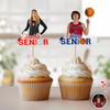 Custom Photo Senior 2026 Graduation Sports Cupcake Toppers HA75 920060