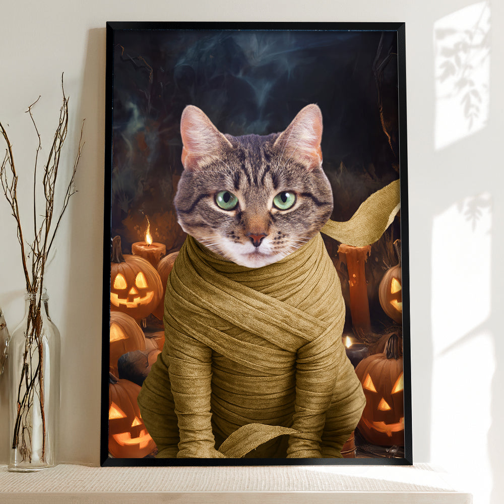 Custom Halloween Pet Portrait Poster TH10 896079