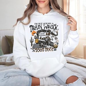 Personalized I’m Not Always A Train Wreck Halloween Humor Bright Shirt HA75 897498