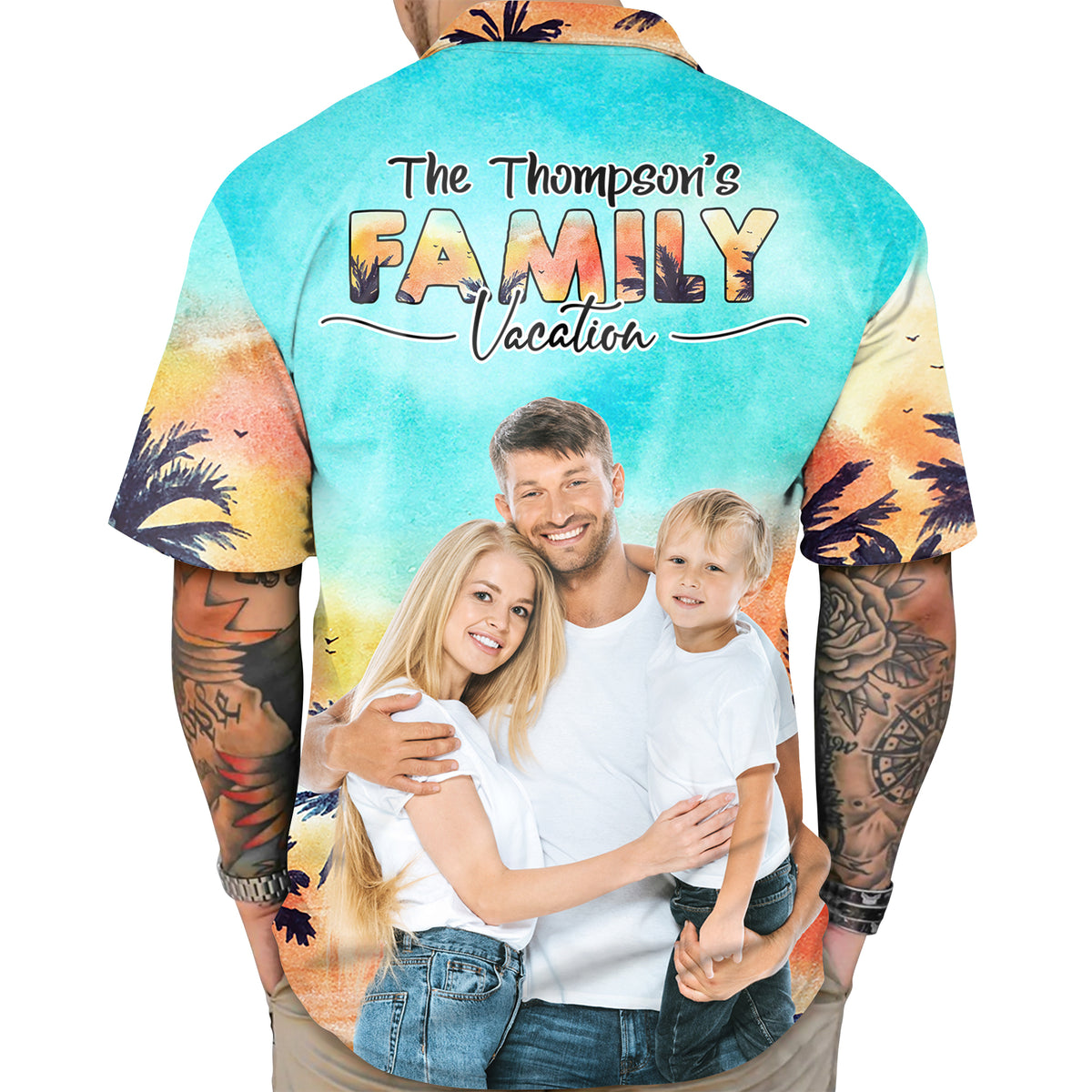 Custom Photo Family Vacation Hawaii Shirt TH10 894037