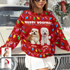 Custom Photo Merry Woofmas Christmas Ugly Sweater HA75 892968