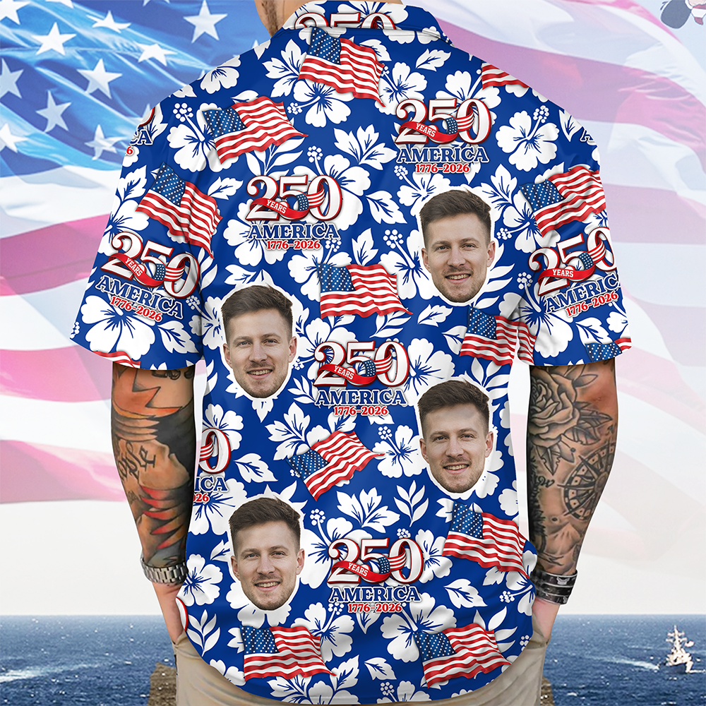 Custom Photo 250th America Hawaii Shirt TH10 169053