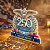 Personalized USA Eagles 250th Anniversary Semiquincentennial 1776-2026 Acrylic Block Plaque - Patriotic Memorial Decor HO82 901902