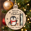 Personalized Here’s a Few Bucks for Christmas Wood Money Holder Ornament LM32 670069