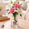 Custom Photo Happy Mother's Day Glass Vase CH07 910936