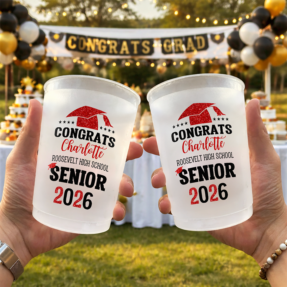 Personalized Congrats Graduation Cups For Party HA75 921140