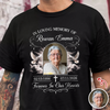 Personalized In Loving Memory Photo Dark Shirt Loss of Loved One Sympathy Gift CH07 180164