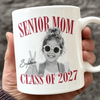 Custom Photo Senior Mom Class Of 2027 Mug TH10 170611