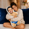 Custom Photo Minime Pillow Tummy Guy Shaped Pillow For Her TH10 170425