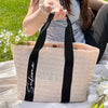 Custom Name Burlap Tote Bag - Summer Gift For Women, Mother's Day, Wife, Girlfriend HO82 902012