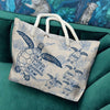 Toile De Jouy World Full Of Grandmas Beach Bag Personalized Gift For Family HO82 894846