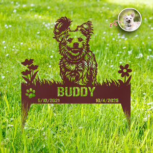 Custom Dog Cat Photo For Memorial Garden Stake TH10 898337