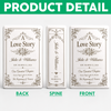 Personalized Wedding Ceramic Book Vase Romantic Book Flower Vase CH07 180402