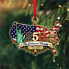 Custom Family Name Celebrate USA 250th Anniversary Acrylic Ornament CH07 180358