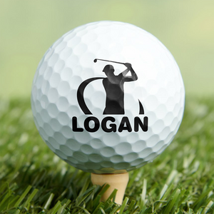 Custom Name On Golf Ball Stamp For Golfer TH10 896993