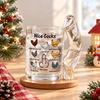Personalized Nice Cocks Naughty Glass Mug Valentine's Day Funny Gift for Men Husband Boyfriend CH07 180672