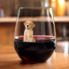 Custom Pet Photo Wine Glass Gift for Pet Lovers TH10 898995